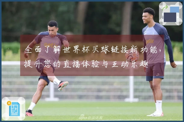 全面了解世界杯买球链接新功能，提升您的直播体验与互动乐趣