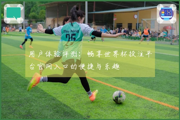 用户体验评测：畅享世界杯投注平台官网入口的便捷与乐趣